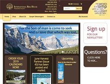 Tablet Screenshot of ibhgospel.com